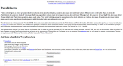 Desktop Screenshot of parallelnetz.de